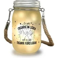 speecheese Dekolicht Freunde fürs Leben Solarlicht mit Spruch