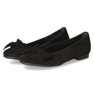 Tamaris Ballerinas - Gr. 37 - Schwarz - Rauleder