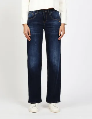 GANG - 94RIVER - comfort straight fit blue black authentic wash - Gr. - 26