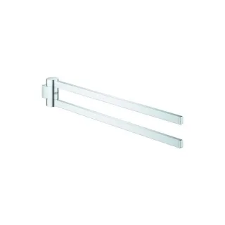 Grohe Selection Handtuchhalter 41063000 40 cm, 2-armig, schwenkbar, chrom