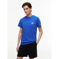 Tommy Jeans T-Shirt TJM SLIM FIT SIGN CHEST mit Markenprint