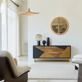 Sideboard Oscar aus Eichenholz 160