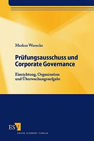 Prüfungsausschuss und Corporate Governance: Einrichtung Organisation und Überwachungsaufgabe