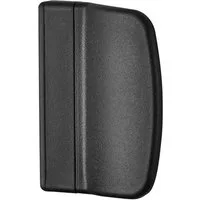 SO-TECH® Türgriff Balkontürgriff DOJO 70 x 55 x 20 mm BA 48 mm, 1-tlg., RAL 9004 schwarz