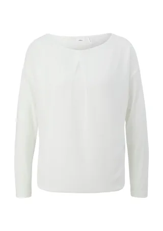 s.Oliver BLACK LABEL - Shirt creme - Gr. - 40