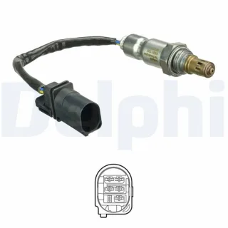 Delphi Lambdasonde Citroen Peugeot ES21106-12B1 1,6