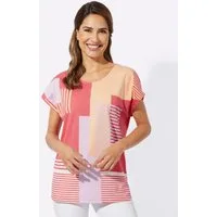 Sieh an! T-Shirt Kurzarm-Shirt Extra kurz