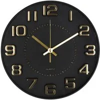 Atmosphera Créateur d'intérieur Wanduhr Wanduhr mit 3D-Ziffernblatt DORIS, Ø 30 cm