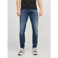 Jack & Jones Slim-fit-Jeans JJIGLENN – Jeans mit Stretch, niedriger Leibhöhe und Taschen Baumwollmischung, slim fit
