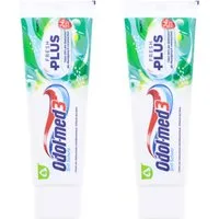 Odol Zahnpasta 2x Odol-med3 Fresh Plus Zahnpasta Zahncreme je 75ml 3in1 Schutz Minzig