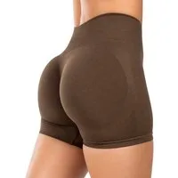 Smilodox Shorts Priska Gymshorts Damen, Shaped Fit, Seamless Radlerhose, Squatproof Scrunch, schweißabweisend, Funktionsmaterial, feminin, Komfort