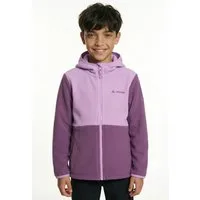 VAUDE Kapuzenfleecejacke Kids Pulex Hooded Jacket II mit Kapuze, atmungsaktives Material, mit Eingrifftaschen