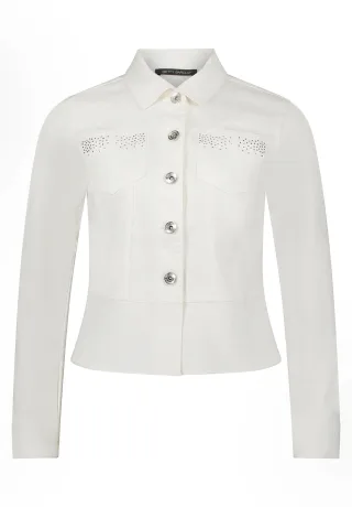 Betty Barclay - Blazer-Jacke Rohweiß - Gr. - 38