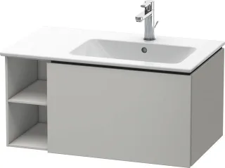 Duravit L-Cube Waschtischunterbau wandhängend Betongrau Matt 820x481x400 mm - LC619200707 LC619200707