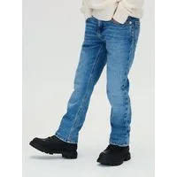 Calvin Klein Jeans Straight-Jeans STRAIGHT für Kinder bis 16 Jahre, used-Look