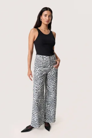 Pants Suiting SLSandja Gerade Passform animal