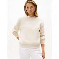 Tommy Hilfiger Sweatshirt MDRN REG CORP LOGO C-NK SWTSHRT mit Logoschriftzug