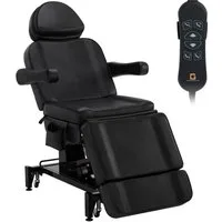 Barberpub Massageliege BarberPub Kosmetikliege Elektrisch mit 3 Motoren & Rollen, 0754, Massageliege Klappbar, drehbar Drehbare Armlehnen, Höhenverstellbar
