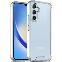 FITSU Handyhülle Transparente Hülle für Samsung Galaxy A34 Case Durchsichtig 6,6 Zoll, Durchsichtige Schutzhülle für Samsung Galaxy A34 Hybrid Case