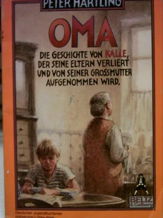 OMA. Die geschichte von Kalle der seine Eltern verliert und von seiner Großmutter aufgenommen wird.