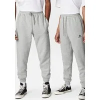 Converse Jogginghose GO-TO EMBROIDERED STAR CHEVRON BRUSHED BACK FLEECE SWEATPANT mit Eingrifftaschen, aus Baumwolle und Polyester