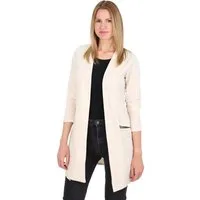 malito more than fashion Jackenblazer Long Blazer 6041-O offener Long Blazer