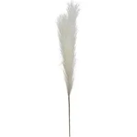 Kunstblume Feder Kunstzweig Kunstfeder Federstrauß 80 cm beige Feder, matches21 HOME & HOBBY, Höhe 100 cm