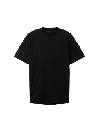 Tom Tailor - Basic T-Shirt im 2er-Pack black - Gr. - XL