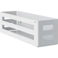 Keuco Duschablage aus Aluminium, 32 cm, abnehmbar, Aluminium weiß matt, zum Kleben oder Schrauben