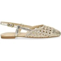 Unisa Unisa BADRI_SHF PLATINO, Peeptoes & Slingpumps, Gold, Damen Peeptoepumps