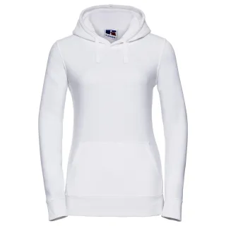 Russell - "Authentic" Kapuzenpullover für Damen (Weiß)