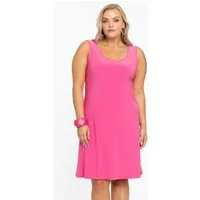 YOEK Midikleid Damen Kleid Große Größen