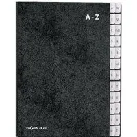 PAGNA Aktenordner PAGNA Pultordner 24241-04 Hartpappe Schwarz DIN A4 Anzahl der Fächer: