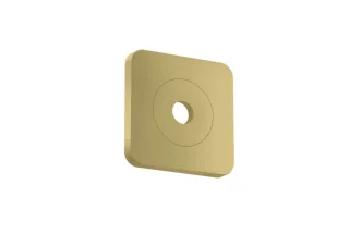 Hansgrohe Wandrosette AXOR Citterio C 120/120 softsquare brushed brass, 28801950 28801950