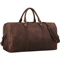 STILORD Weekender "Vivaldo" Vintage Reisetasche Leder Herren und Damen