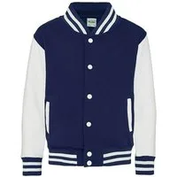 Just Hoods Outdoorjacke Kinder College Jacke Kids Varsity Jacket