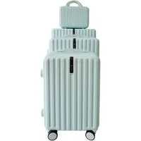 NTK-Collection Kofferset Kofferset Leandra 4-teilig, 4 Rollen, (Set, 4 Koffer), Hartschalenkoffer mit Rollen Teleskopgriff Zahlenschloss