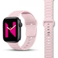 Nalia Smartwatch-Armband Apple Watch 49mm/46/45/44/42(Serie 1-3), Magnetisches Silikon Ersatzband / für Fitness Uhr / Wasserbeständig