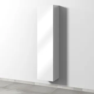 Sanipa 3way Hochschrank mit 1 Tür, Weiß-Glanz SF11078