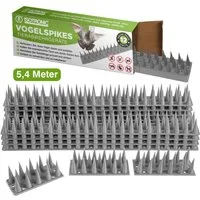 ISOTRONIC Taubenspikes Isotronic Taubenspikes grau, 45x4,5x4 cm, Set, 12-St.