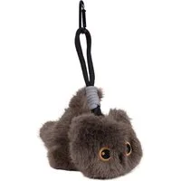 UNUS HOME Plüschfigur (schwarz, 17 cm), Plüschkatze, Kuscheltier, Katze, Stofftier, Plüschtier, Kuschelkissen