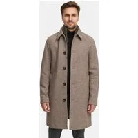 Jeff Wollmantel Herren JFTyler Winter Mantel Herrenmantel Eleganter Herrenmantel mit Wollanteil und Strickeinsatz