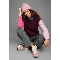 KangaROOS Sweatshirt mit Rundhalsausschnitt, Langarm-Design, aus Baumwolle und Polyester