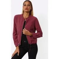 creation L Blusenblazer Modal-Blouson Langarm