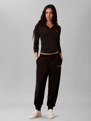 HEAVY JERSEY JOGGER- GRAPHIC Black - Gr. - L
