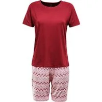 Erwin Müller Pyjama Damen-Shorty Single-Jersey gemustert