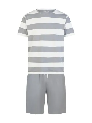 Phil & Co. Berlin Herren Pyjama MondaySchlafanzug, Pyjama Set, Nachtwäsche