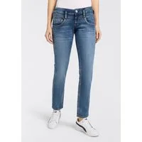 Herrlicher Slim-fit-Jeans Pitch Slim Denim Stretch mit niedriger Taille