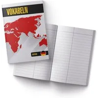 itenga Vokabelheft itenga Vokabelheft Deutsch DIN A5, 56 Seiten 100g Naturpapier