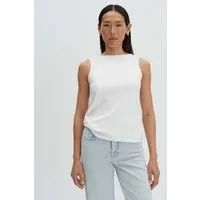 someday Tanktop Kamia aus Rippjersey Ärmellos mit U-Boot-Ausschnitt, ideal zum Layern